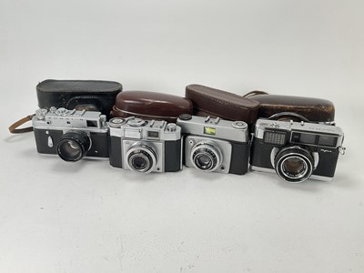 Lot 188 - A Selection of 35mm Cameras