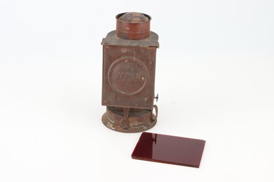 Lot 397 - An Early Kodak Darkroom Safelight