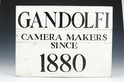 Lot 237 - A Large Gandolfi Advertising Sign