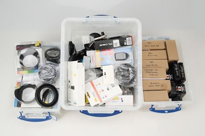 Lot 398 - A Large Collection of Mosty New Camera Accessories