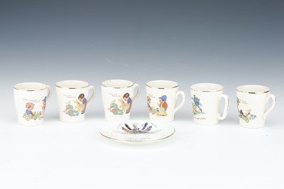 Lot 509 - A Boxed Set of 'Lovell's Beaker With Chocolate Cream Egg' Nursery Rhyme  Cups