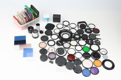 Lot 395 - A Selection of Photographic Filters & Accessories