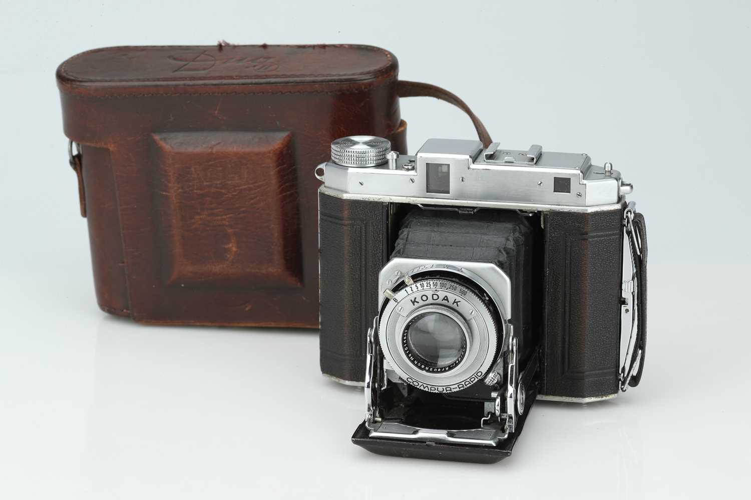 Kodak Duo 620 Compur Folding Camera Appareil Photo Ancien a Soufflet