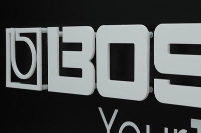 Lot 520 - Original Boss Audio Advertising sign