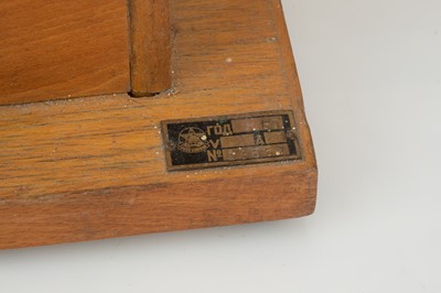 Lot 696 - Three Russian wooden cased electric gauges
