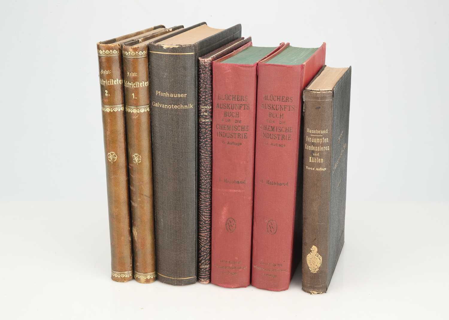Lot 802 - German Scientific Books From NitroGlycerin