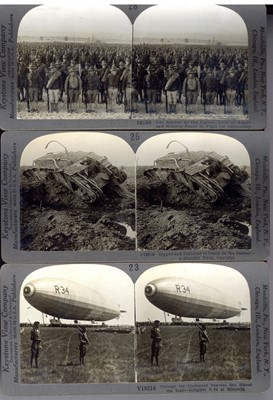 Lot 344 - Keystone View Co. Stereoviews, World War through the Stereoscope