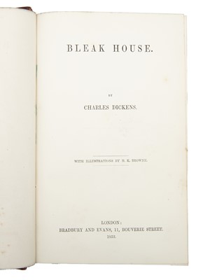 Lot 4 - DICKENS, Charles, Bleak House, First Bound Edition