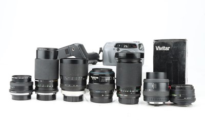 Lot 679 - A Selection of Pentax & P/K Mount Lenses