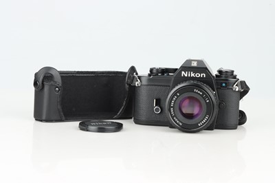 Lot 648 - A Nikon EM 35mm SLR Camera