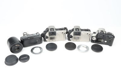 Lot 377 - A Selection of Canon APS SLR Cameras