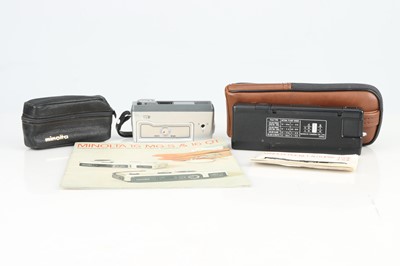 Lot 682 - A Minolta-16 Sub Miniature Viewfinder Camera