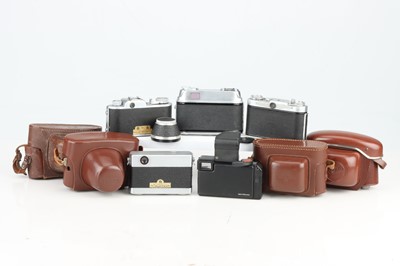 Lot 430 - A Selection of 35mm Viewfinder Cameras