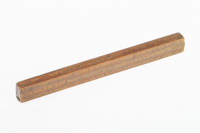 Lot 67 - An Everard-type Excise Officer's Slide Rule