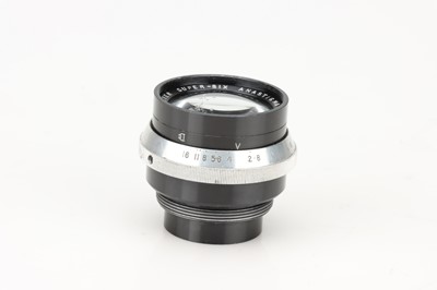 Lot 581 - A Dallmeyer Super Six f/1.9 63mm Lens