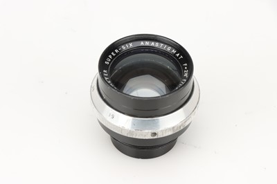 Lot 582 - A Dallmeyer Super Six f/1.9 63mm Lens