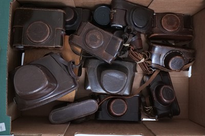 Lot 536 - A Selection of Leica Ever Ready Cases