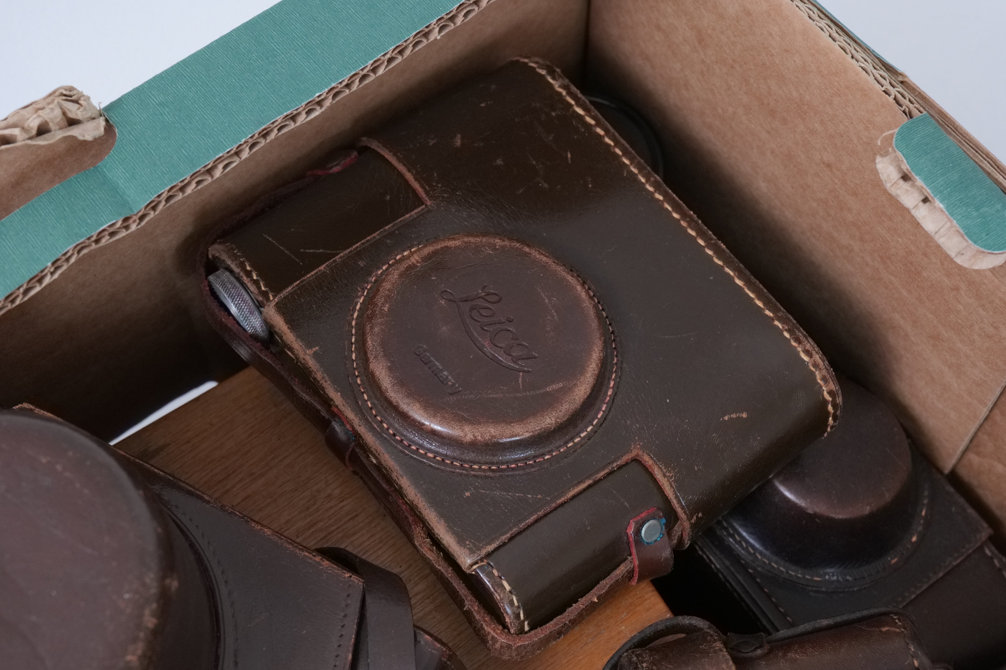 Lot 536 - A Selection of Leica Ever Ready Cases,