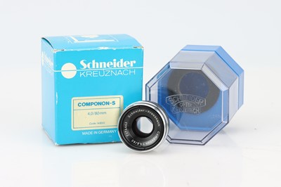 Lot 512 - A Schneider-Kreuznach Companion-S 80mm f/4 Enlarging Lens