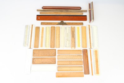 Lot 265 - A Collection of Rules and Rulers