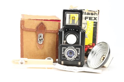 Lot 622 - A Fex Ultra Reflex TLR Camera Outfit