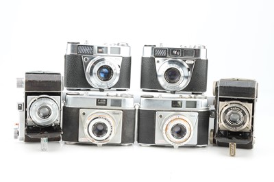 Lot 363 - A Selection of Kodak Cameras