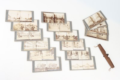 Lot 346 - A Selection of Stereo Cards Concerning Jerusalem