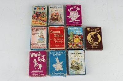 Lot 169 - A Collection of Mid-Twentieth Century Literary Card Games for Children
