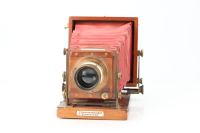 Lot 619 - A J. Lancaster The Special Instantograph Patent Tailboard Camera