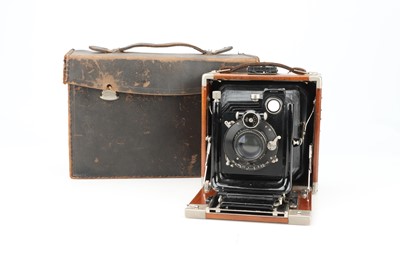 Lot 617 - An ICA Dresden Tropical Folding Plate Camera