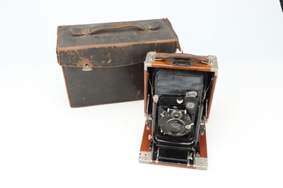 Lot 617 - An ICA Dresden Tropical Folding Plate Camera