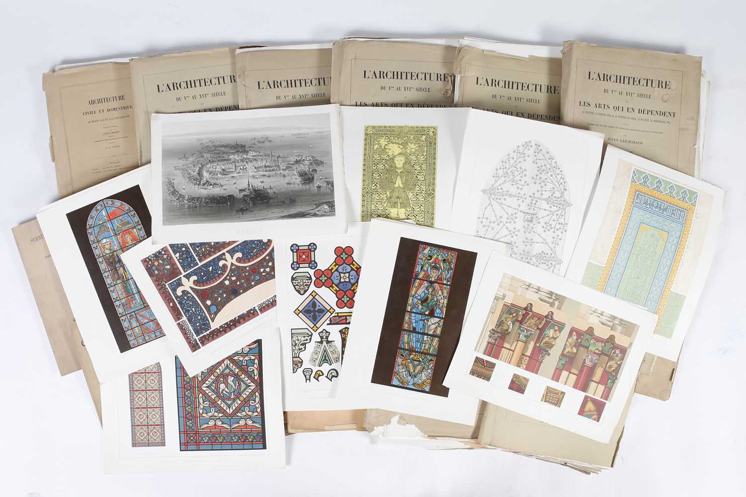 Lot 86 - Collection of French Architecture Books With