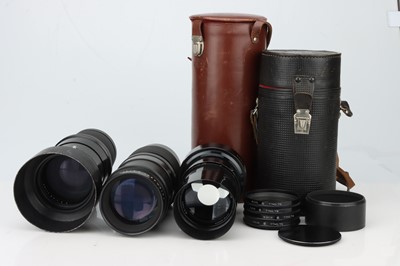 Lot 585 - A Selection of Three Large Telephoto Lenses