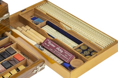 Lot 162 - Stanley's 13inch Magazine Presentation Case of Drawing Instruments