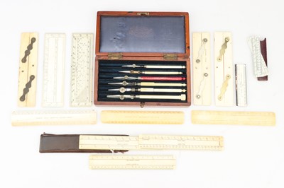 Lot 269 - Ivory Drawing Instruments