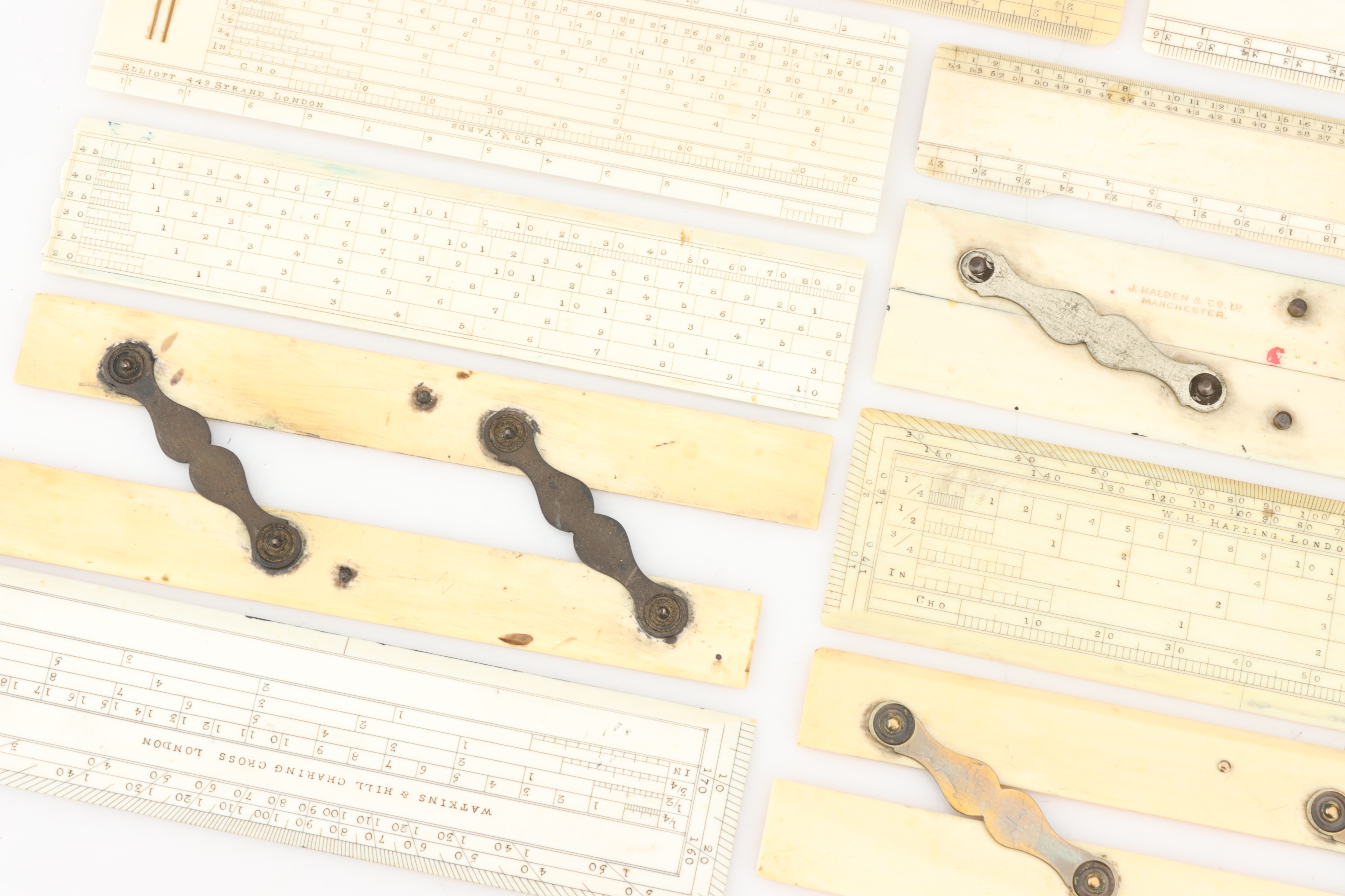 Lot 270 - A Collection of Ivory Drawing Instruments,