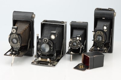 Lot 353 - A Selection of Folding Cameras