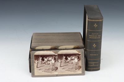 Lot 349 - Japan Through the Stereoscope, Vols. I & II