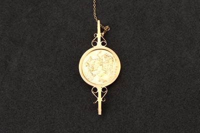 Lot 134 - An Edward VII Gold Sovereign Coin