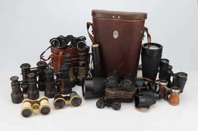 Lot 205 - A Collection of various Binoculars