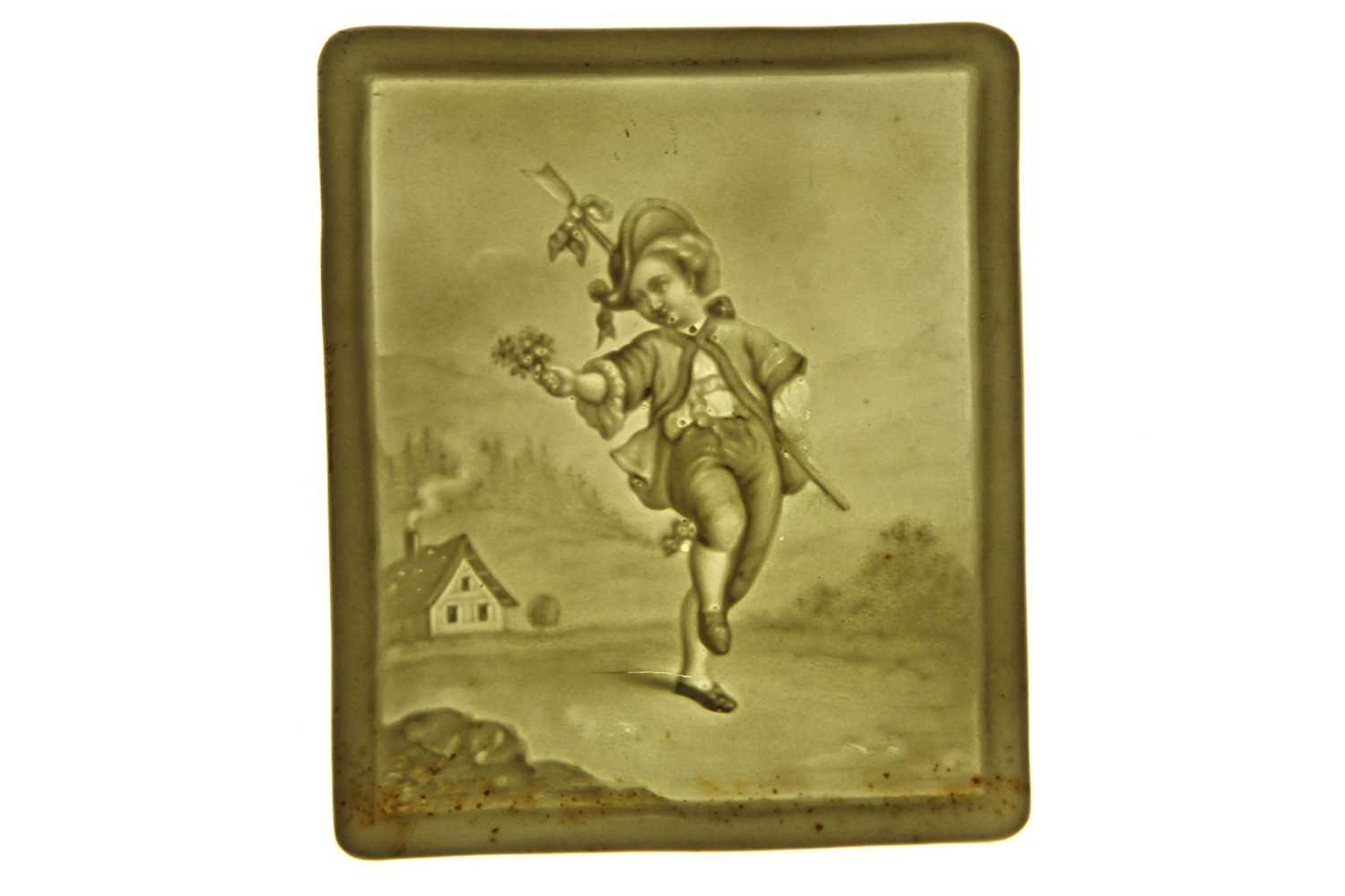 Lot 104 - A Lithophane