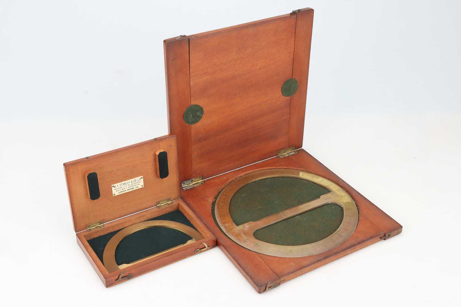 Lot 276 - Two Protractors by Stanley