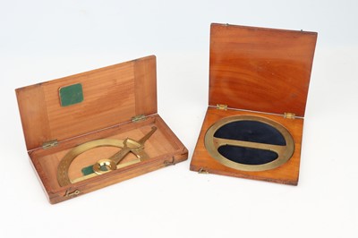 Lot 277 - Two 19th Century Protractors by Stanley