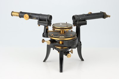 Lot 208 - A Black & Brass Spectometer by Griffin