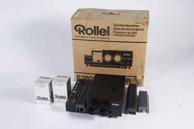 Lot 98 - A Rollei P3801 Dual Projection Slide Projector