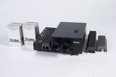 Lot 98 - A Rollei P3801 Dual Projection Slide Projector