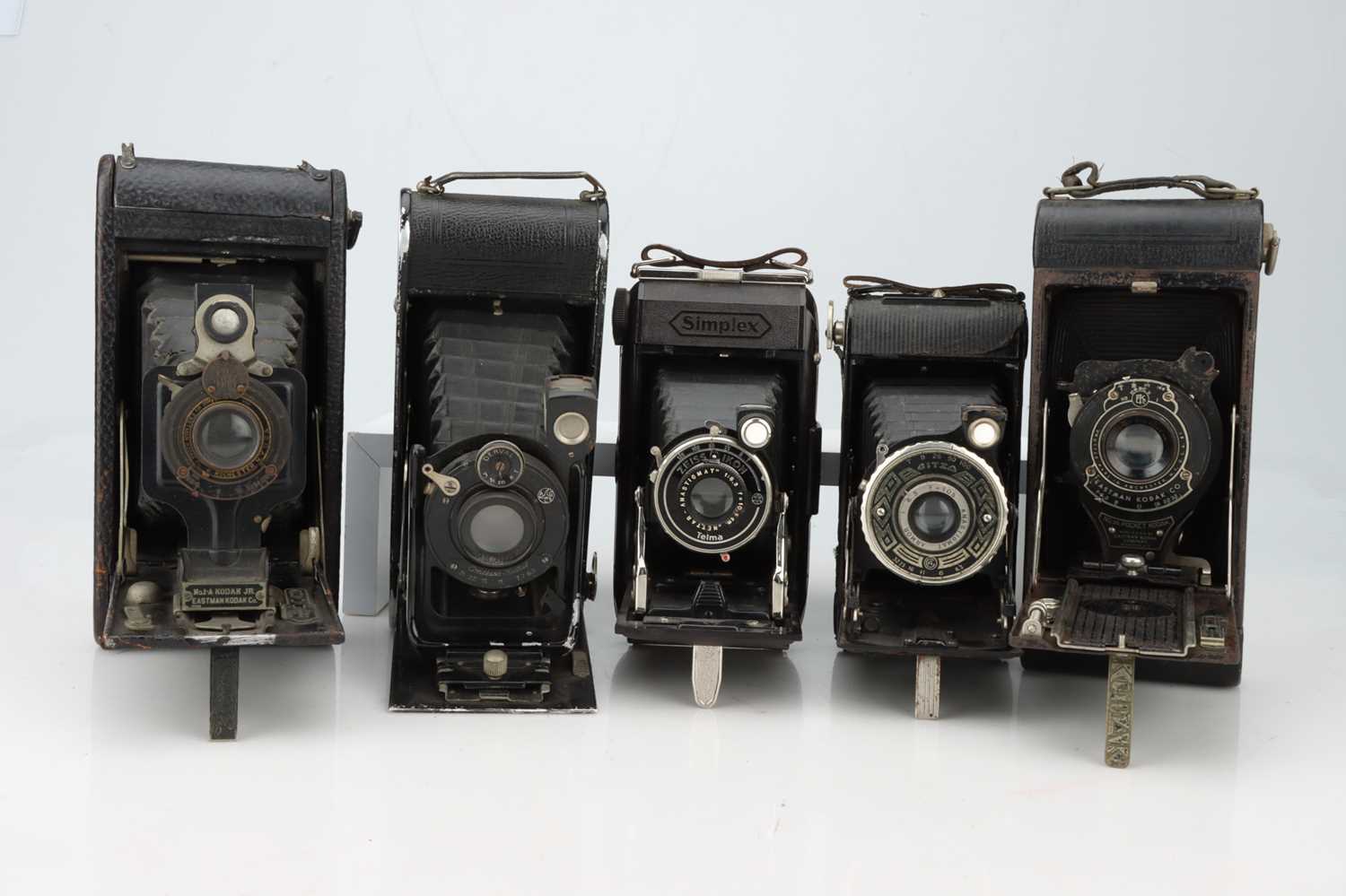 Lot 397 - A Mixed Selection of Folding Cameras