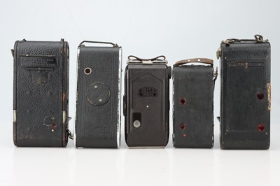 Lot 397 - A Mixed Selection of Folding Cameras