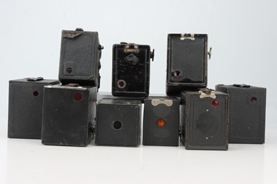 Lot 398 - A Selection of Box Type Cameras