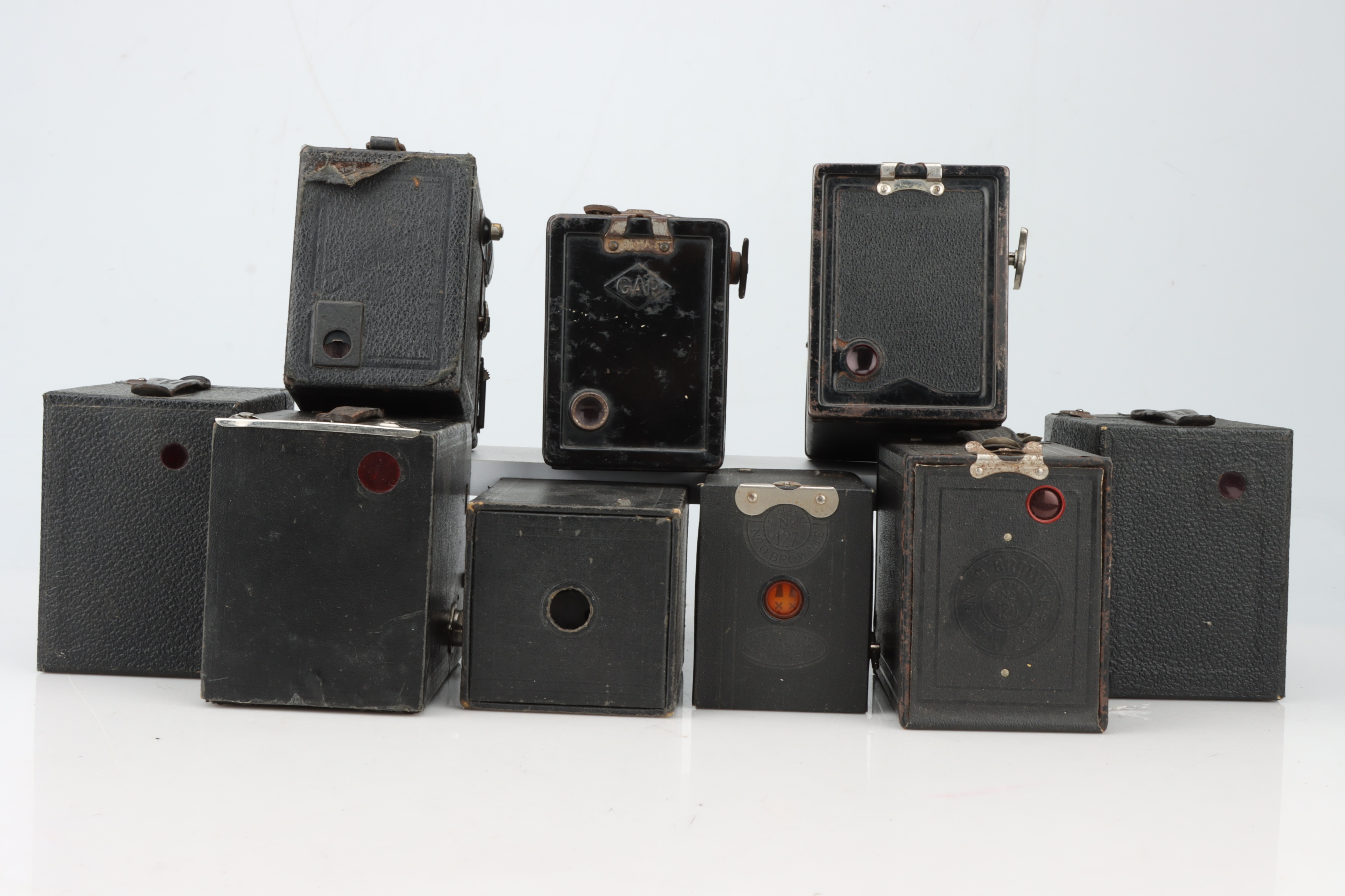 Lot 398 - A Selection of Box Type Cameras,